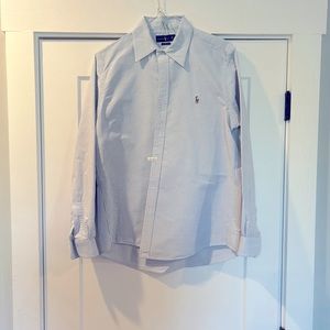 Ralph Lauren classic fit striped shirt.